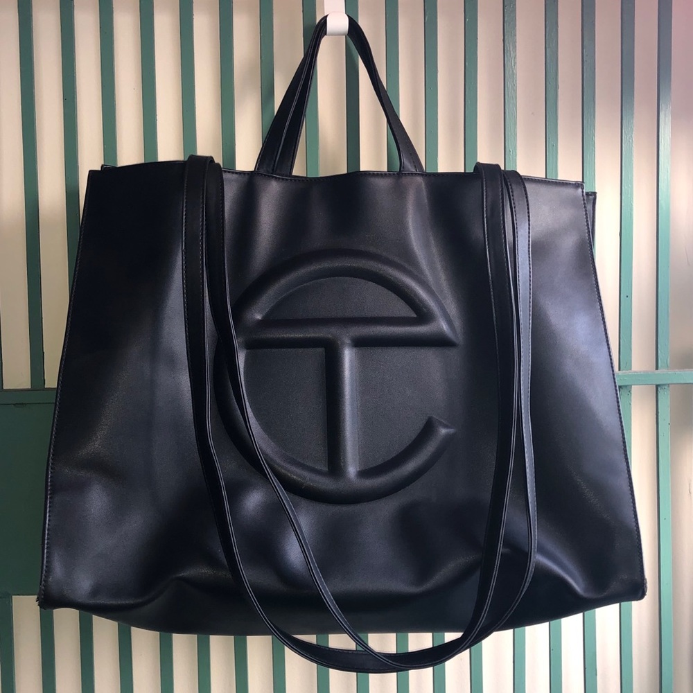 TELFAR large black bag